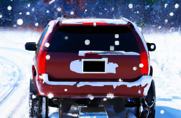 大雪を駆け抜けるSUV、あなたの理想のカスタムカーを見つけよう！