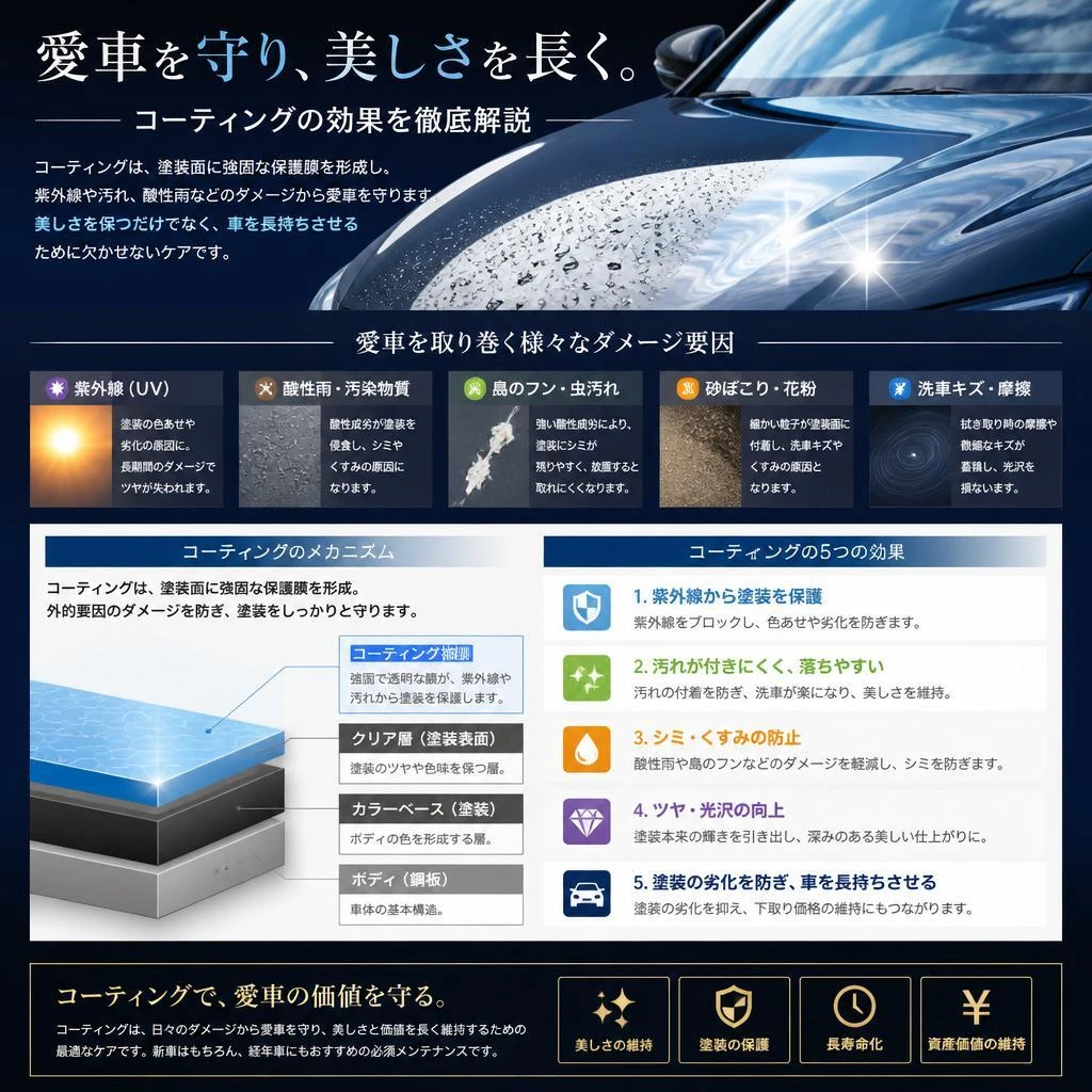 2. コーティングの効果とは？