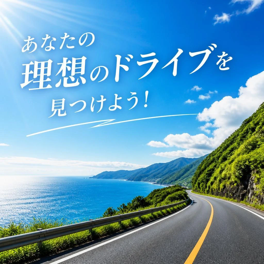 「あなたの理想のドライブを見つけよう！」
