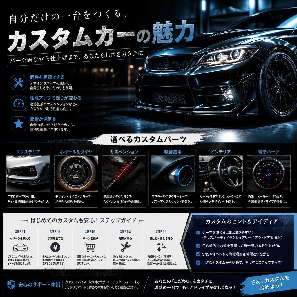 旭川でのカスタマイズの楽しさ