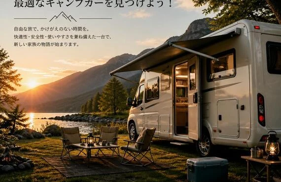 家族の思い出を形にする、最適なキャンプカーを見つけよう！