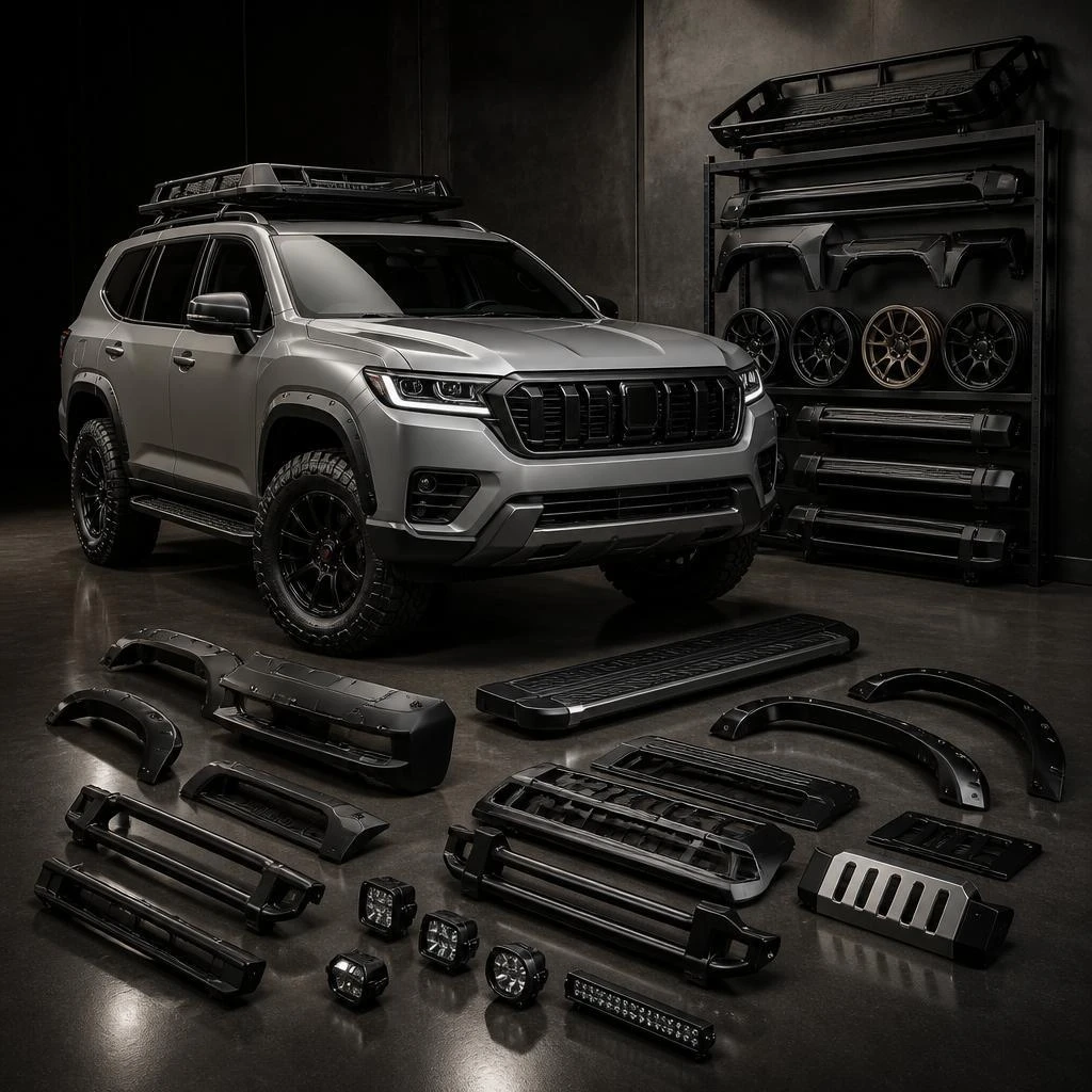 特別仕様のSUV、パーツ取付けの魅力